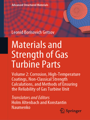 cover image of Materials and Strength of Gas Turbine Parts